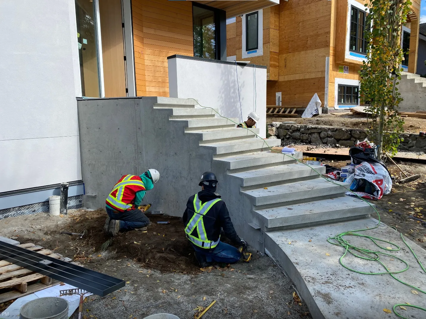 Staircase fabrication detail for a Vancouver permit article